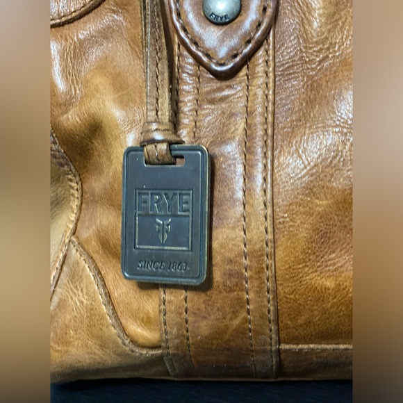 Vintage Leather Frye Handbag - Picture 2 of 8